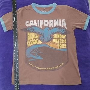 Peek Surf Royalty Graphic Tee XL 10 child size
